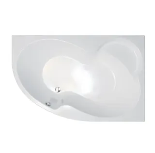 Акриловая ванна Triton Мари Щ0000046666 левая 170x110 см на Х-каркасе белый